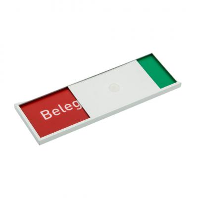 Frei/ Belegt Anzeige TENUIS 150/50 - silber